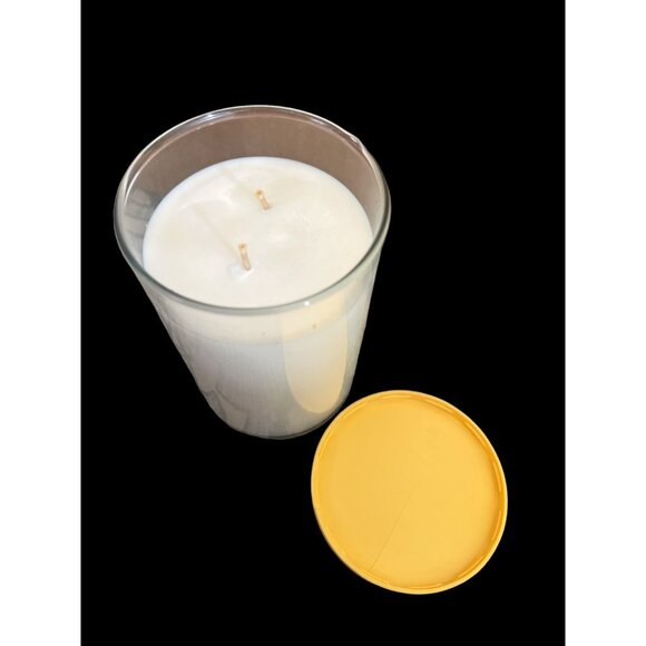 Burt's Bee Vanilla Honey Soy Candle 2 Wick Brand New 11 OZ Discontinued Scent - Picture 5 of 5